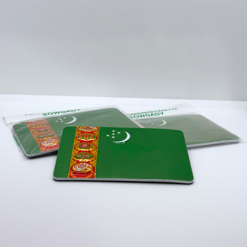 Magnete "Vessillo del Turkmenistan"