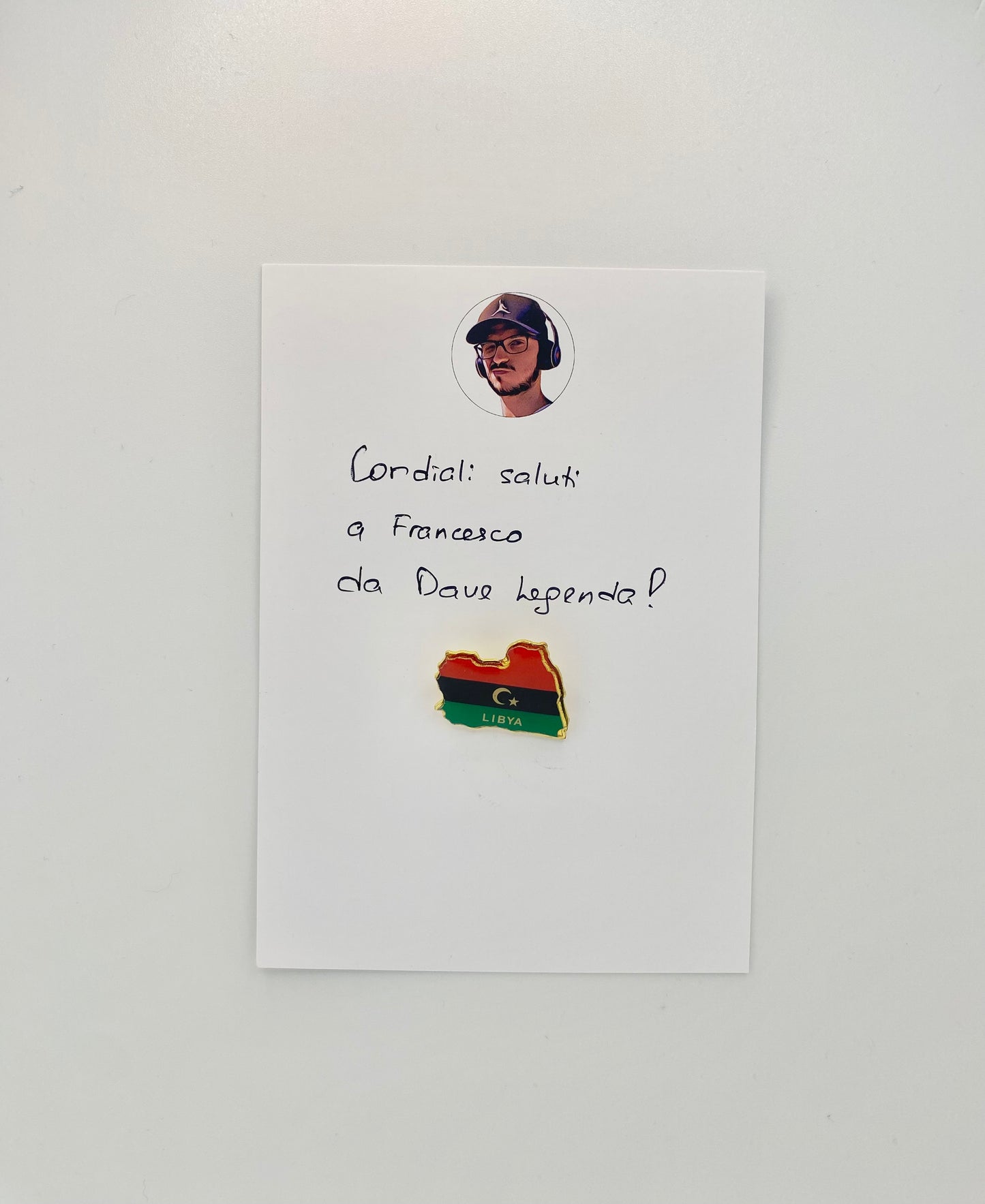 Spilla piccola: bandiera di Libia