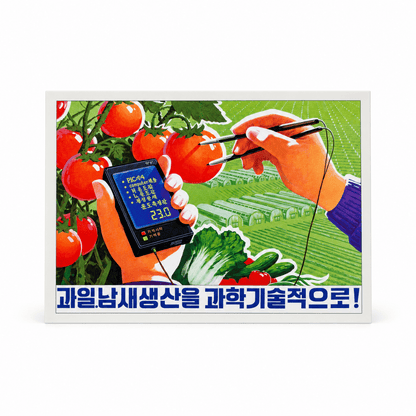 Set of ten postcards depicting North Korean landscapes