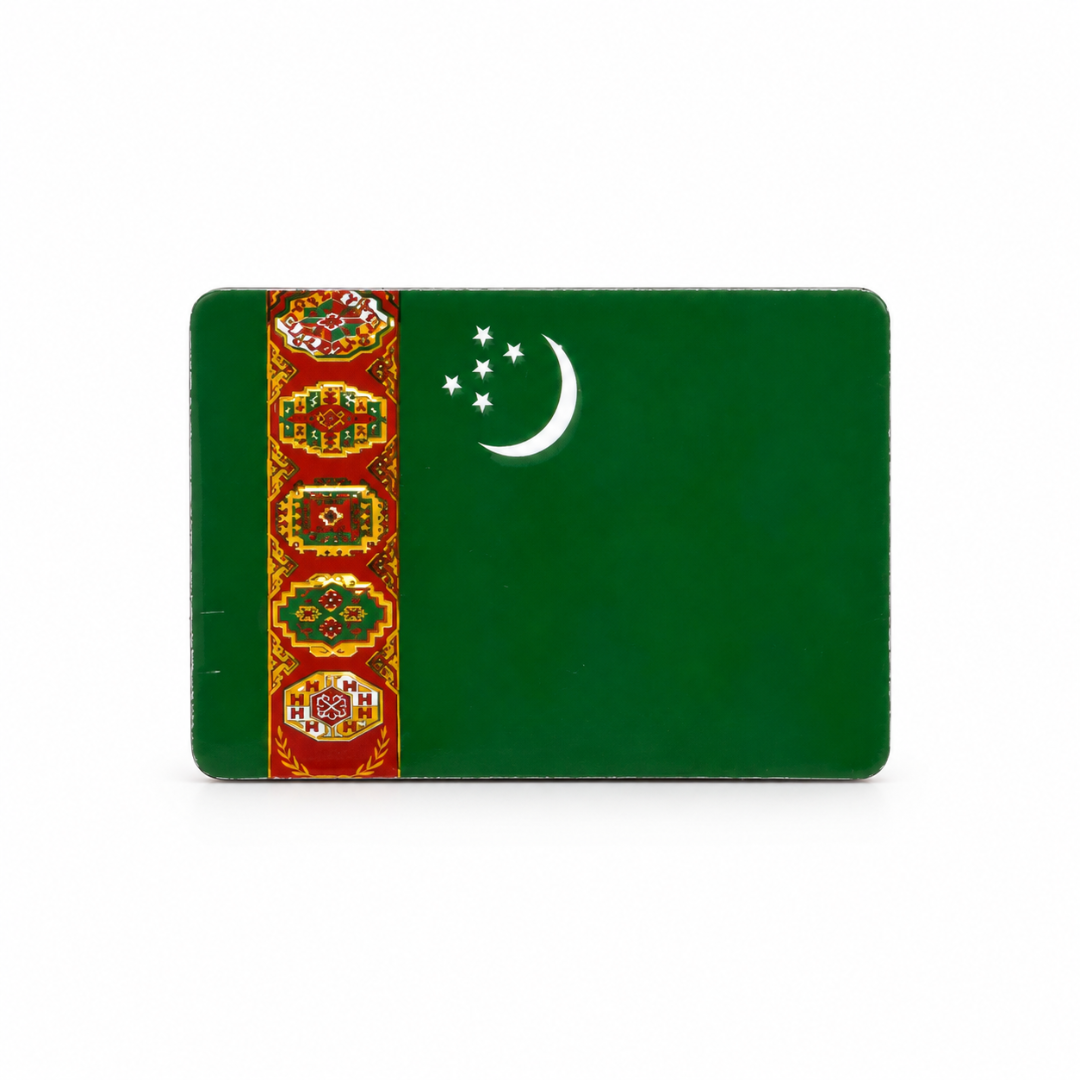 Magnete "Vessillo del Turkmenistan"