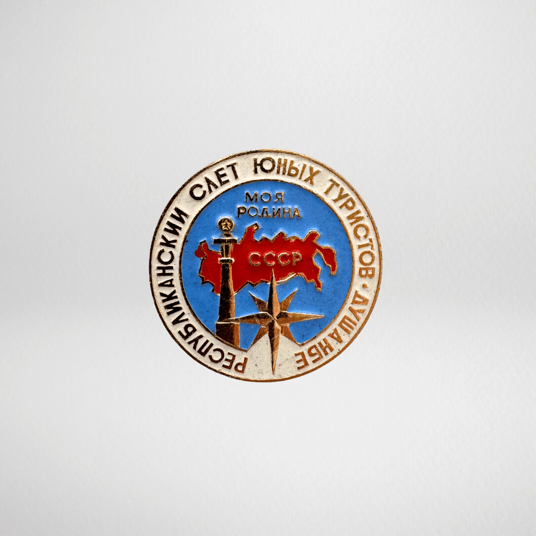 Set di spille dal mitico Tajikistan