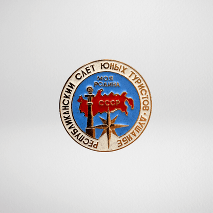 Set di spille dal mitico Tajikistan