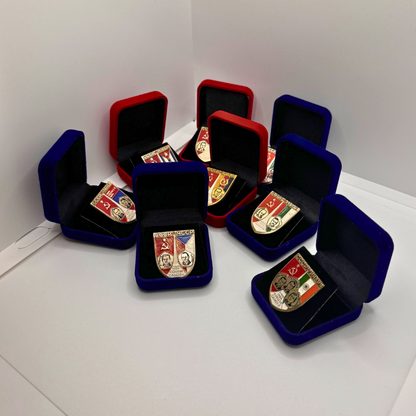 Spille commemorative "Corsa allo Spazio"