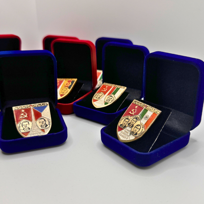 Spille commemorative "Corsa allo Spazio"