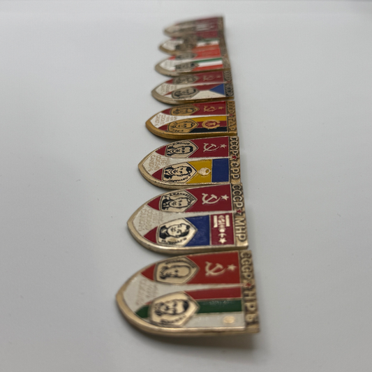 Spille commemorative "Corsa allo Spazio"