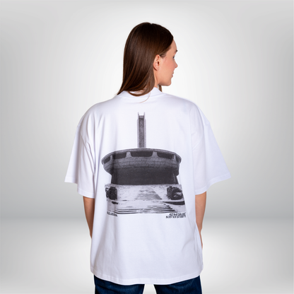 T-Shirt Oversize: Brutalist - Buzludzha