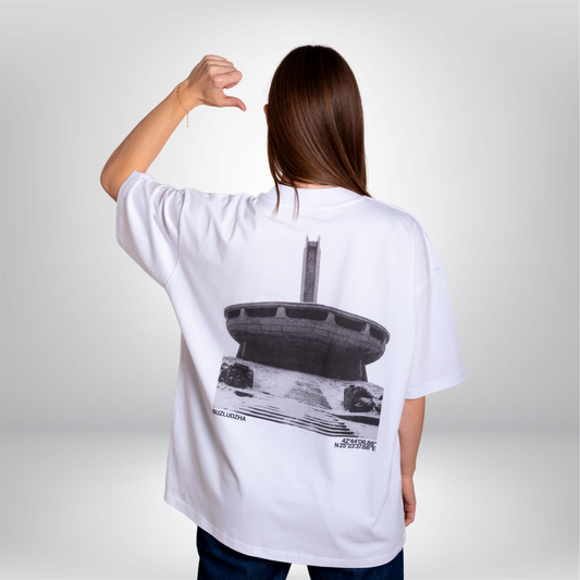 T-Shirt Oversize: Brutalist - Buzludzha
