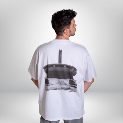 T-Shirt Oversize: Brutalist - Buzludzha
