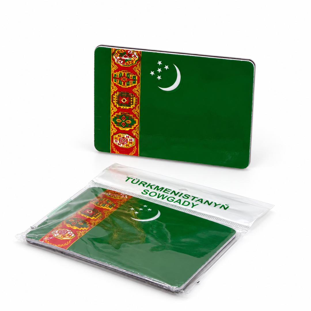 Magnete "Vessillo del Turkmenistan"