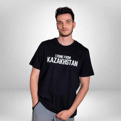 T-Shirt Classica: I come from Kazakhstan