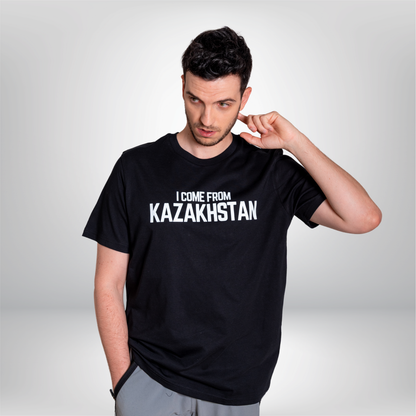 T-Shirt Classica: I come from Kazakhstan