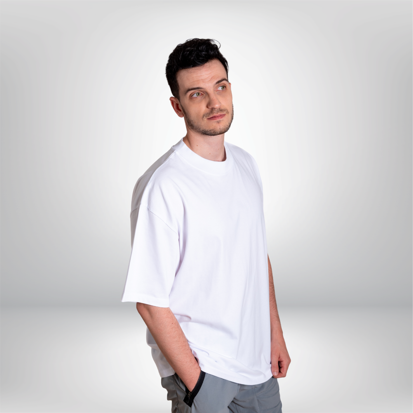 T-Shirt Oversize: Brutalist - Genex Tower