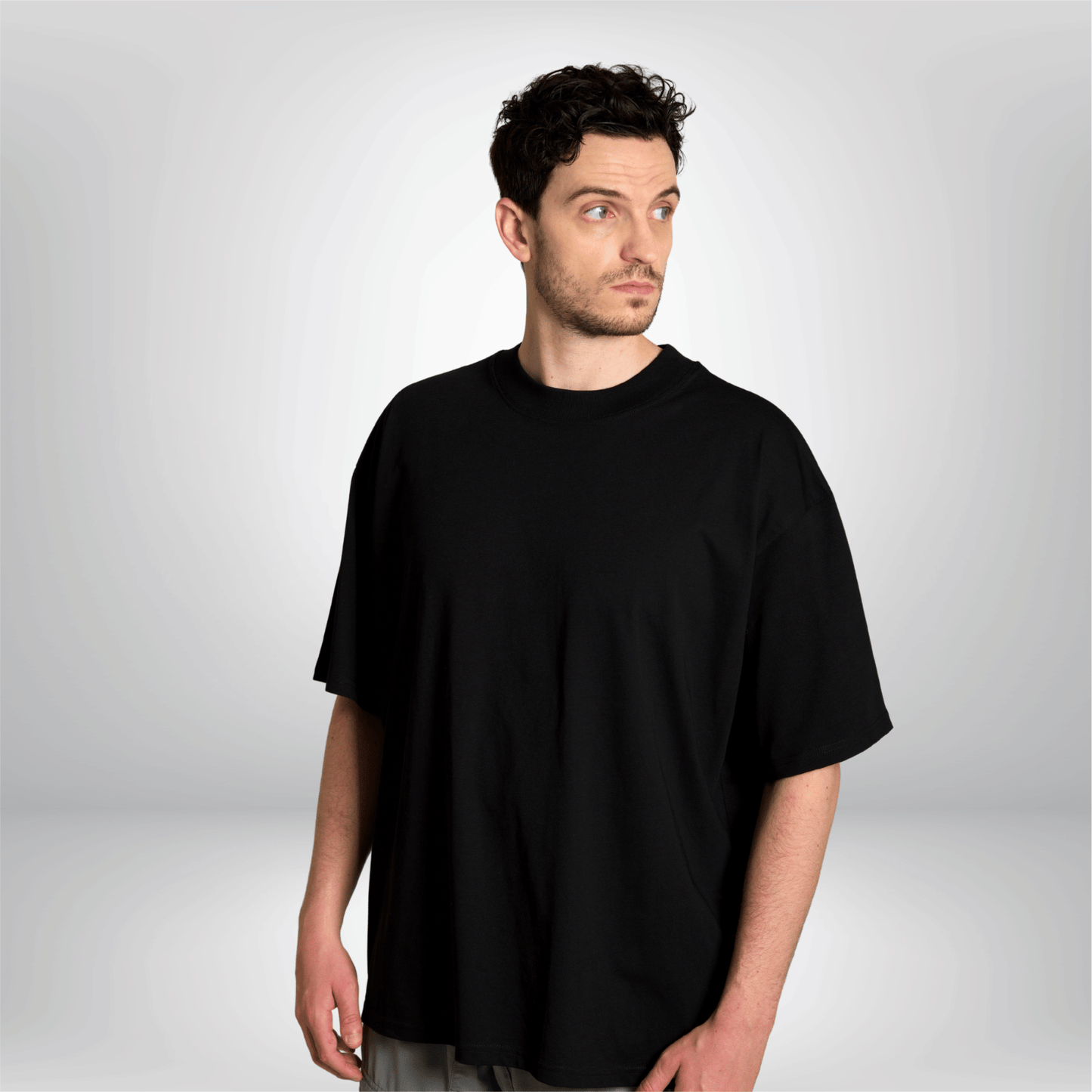 T-Shirt Oversize: Brutalist - Buzludzha (nera)