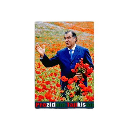 Magnete "Prezident Tajikistan" (diverse opzioni disponibili)