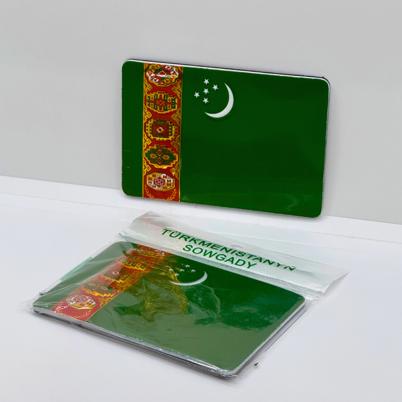 Magnete "Vessillo del Turkmenistan"