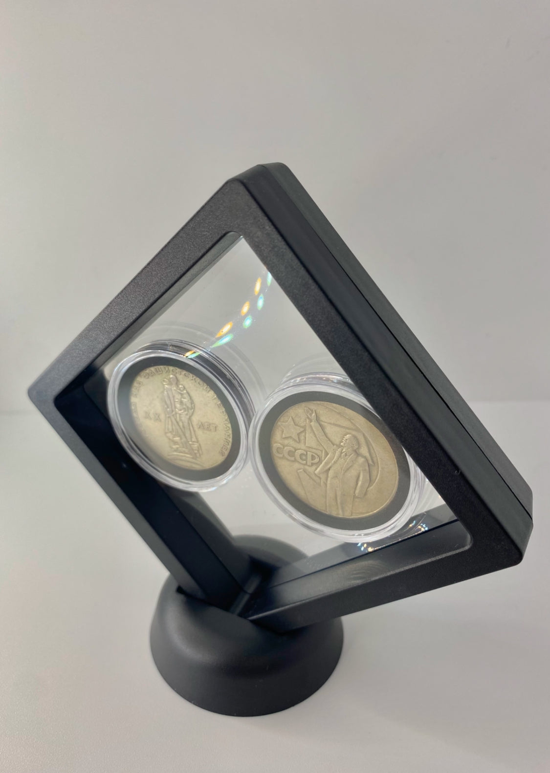 Set di due monete sovietiche da 1 rublo