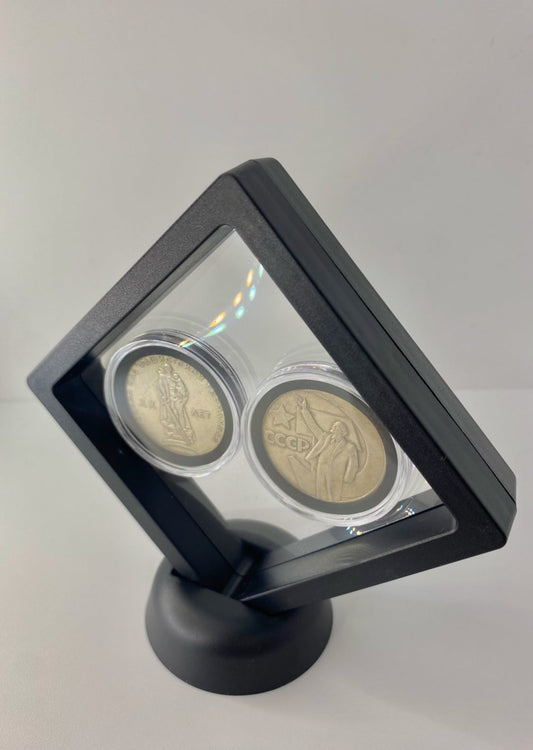 Set di due monete sovietiche da 1 rublo