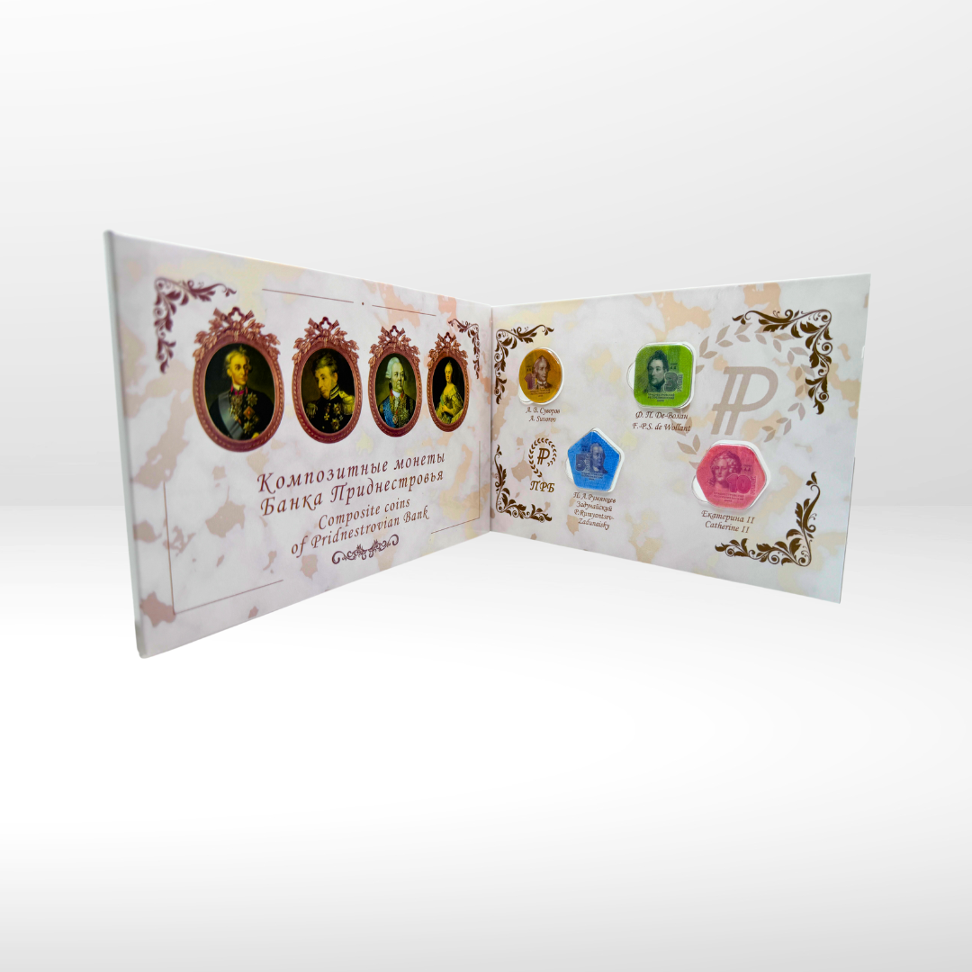 Set di monete dalla Transnistria